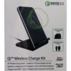 Sinox Qi™ Þráðlaus hraðhleðslustandur 10W m/1.0m snúru og 3.0A hleðslukubb - Image 3