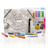 Blendy pens mappa 14 stk. litir og sprey - Image 4